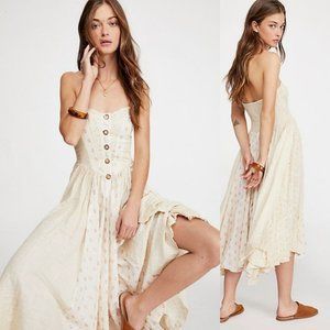 Free People Amanda Midi Dress. M